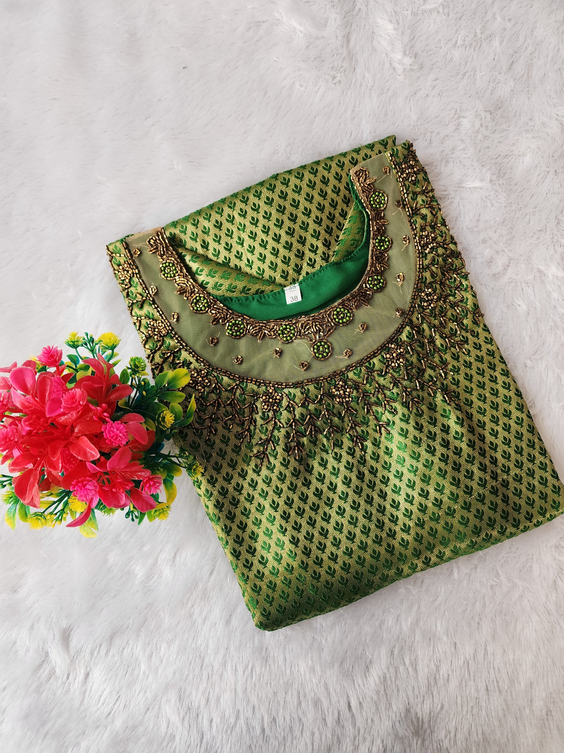 Brocade kurti -V428