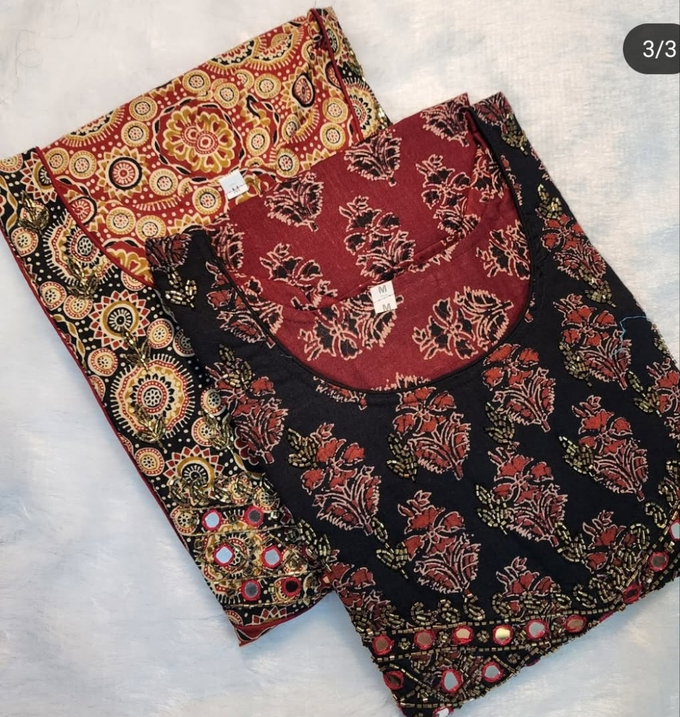 Premium Cotton Kurti -V229