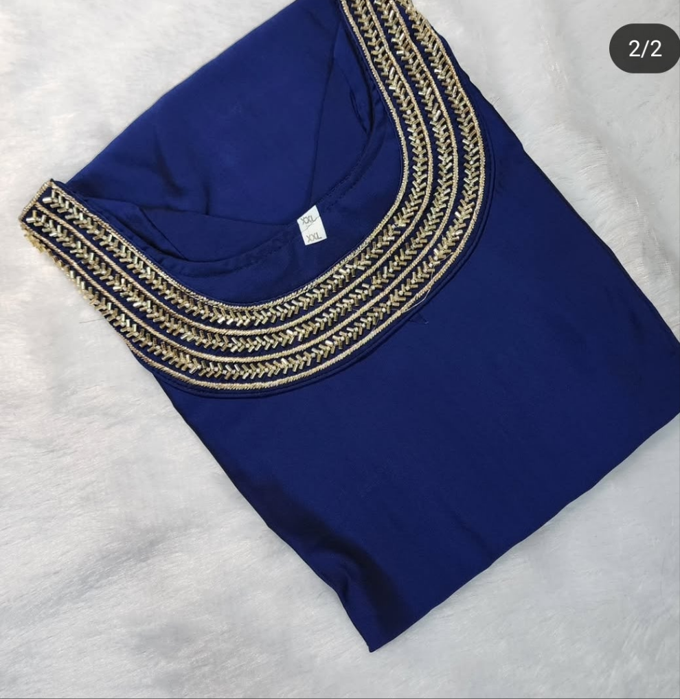 Rangoli Silk kurti -V172