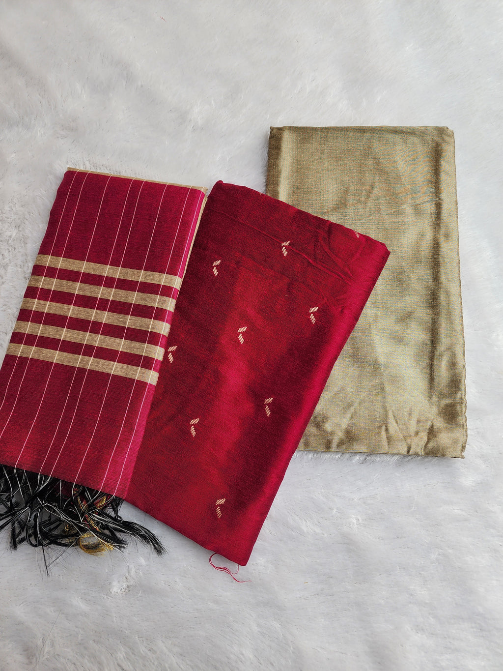 Raw Silk Suit set -V112