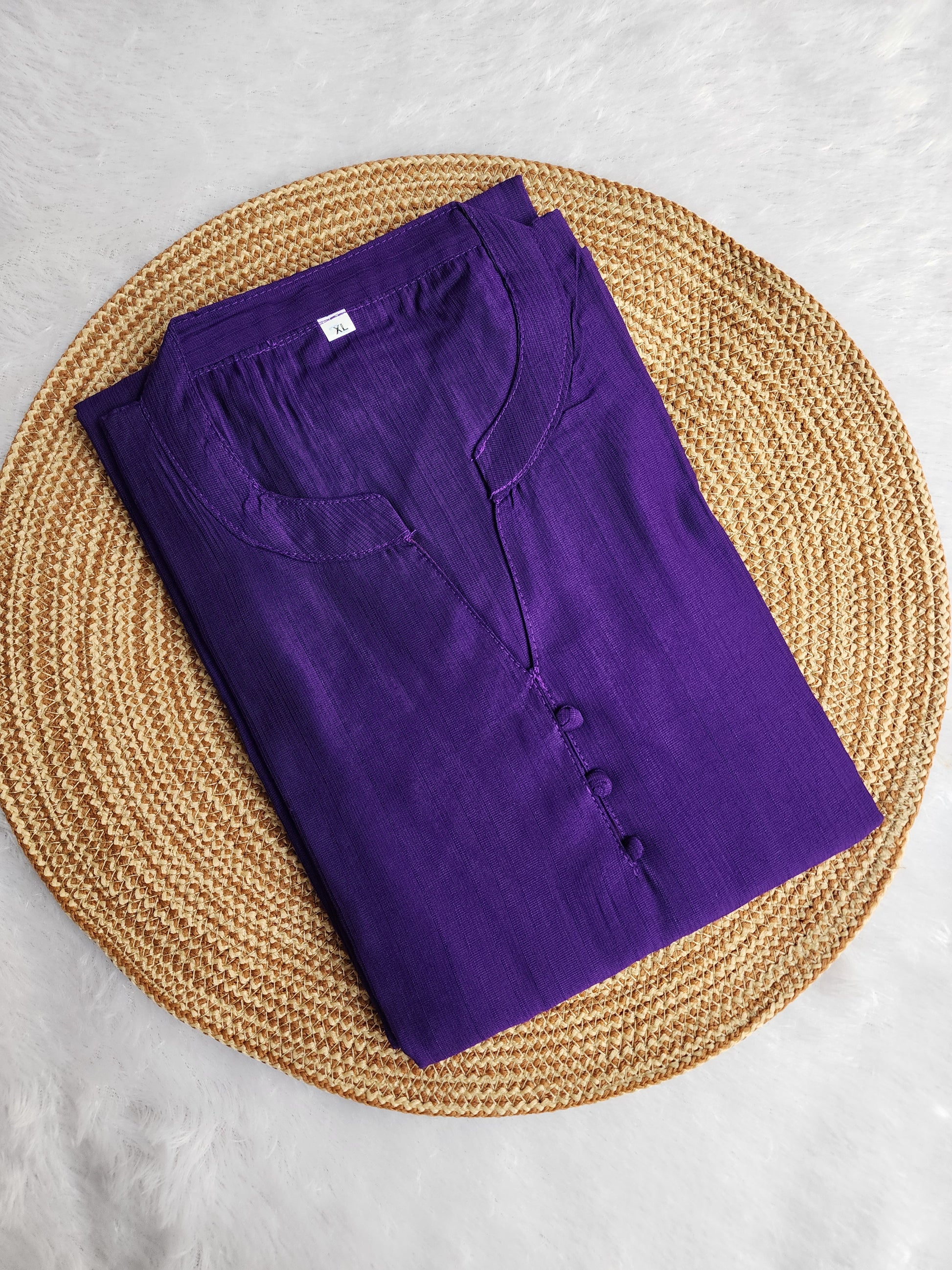 Slub silk cotton-V319