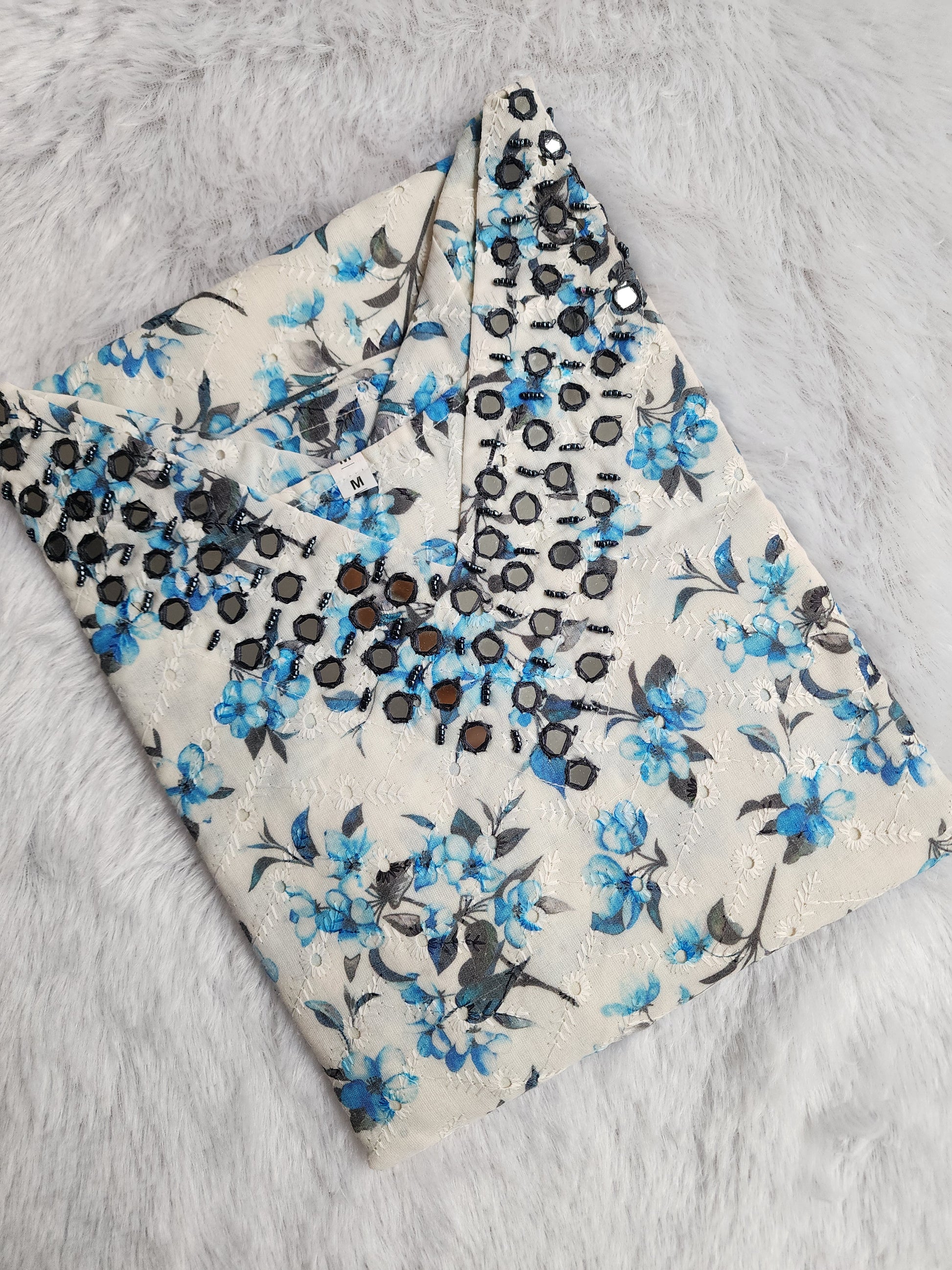 Hakoba cotton kurti -V390
