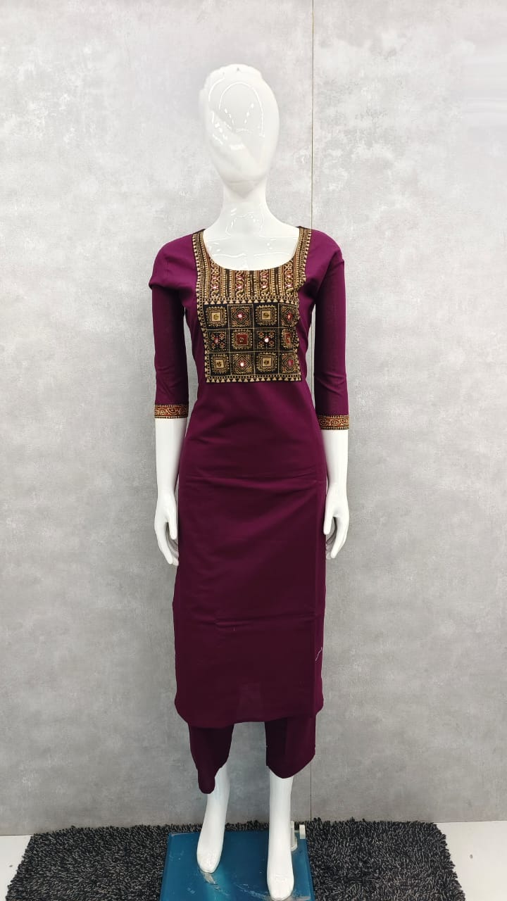 Ajrakh Patch with Top and bottom -V467