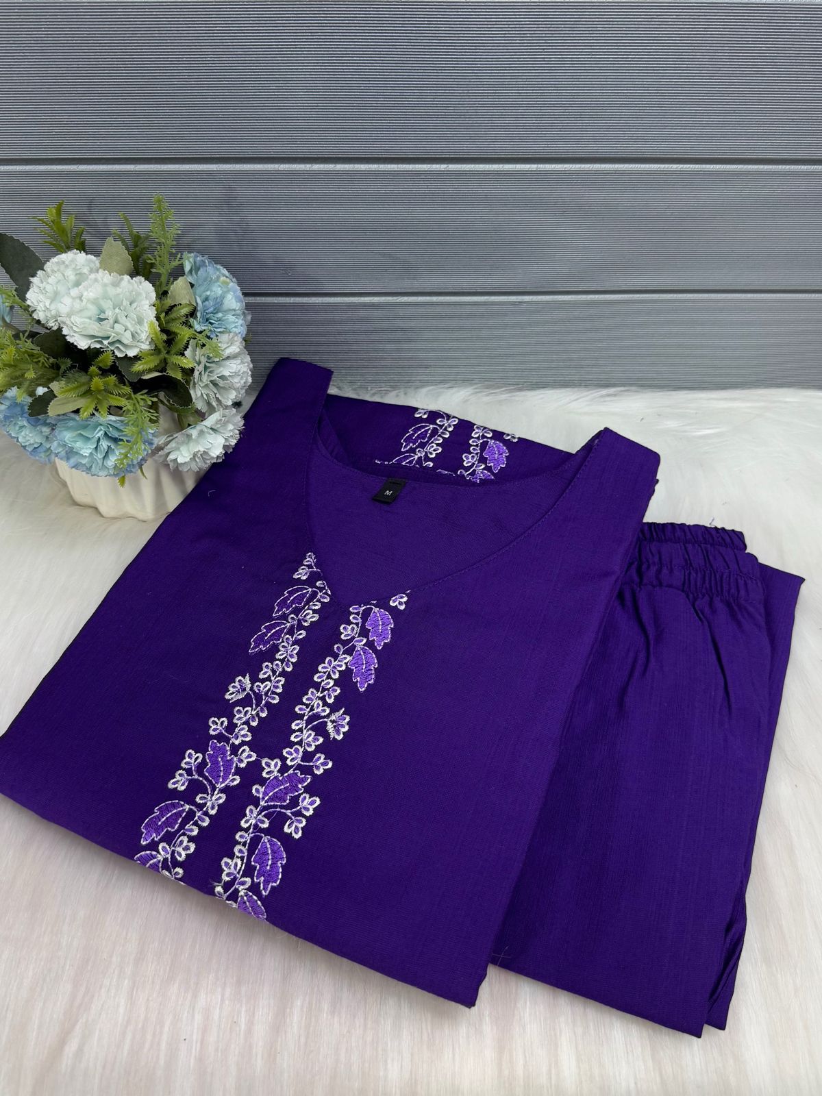 Vertican Silk Co ord Set -V214