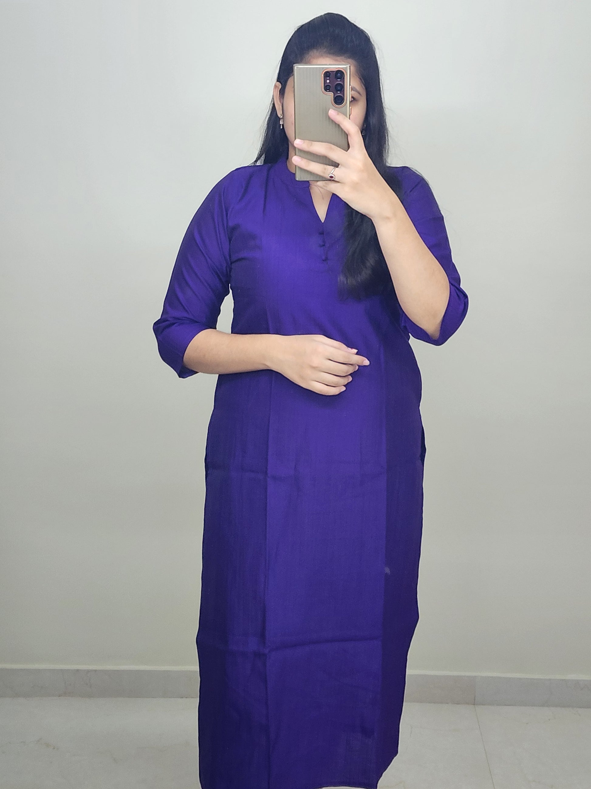 Slub silk cotton-V319