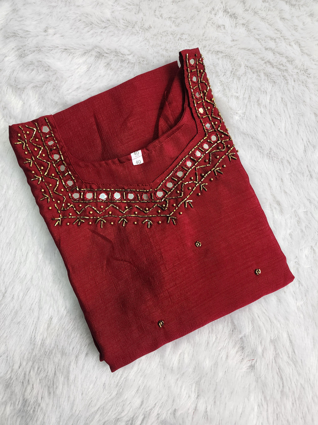 Vichithra silk kurti -V399