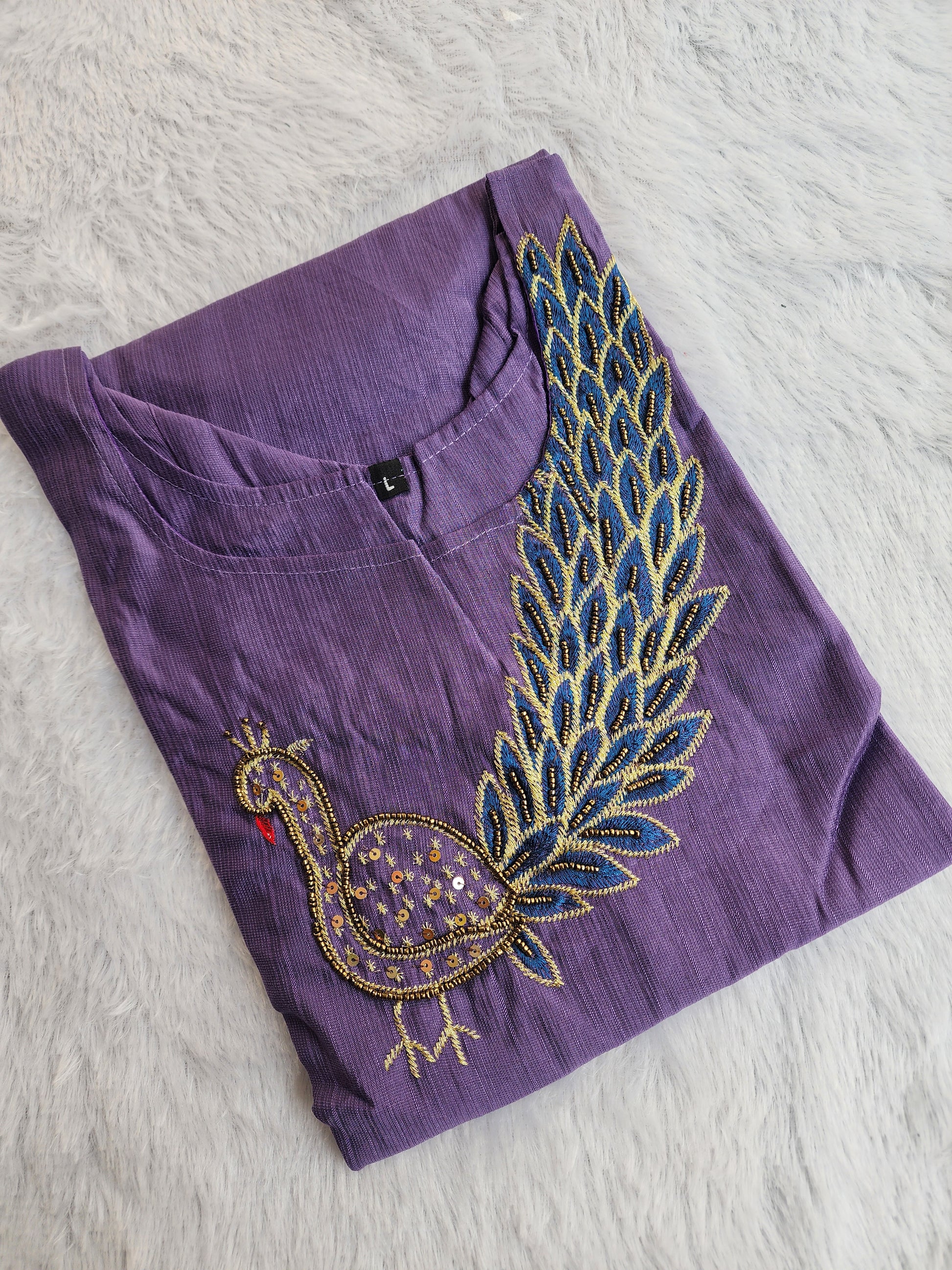 Peacock kurti Aline -V392