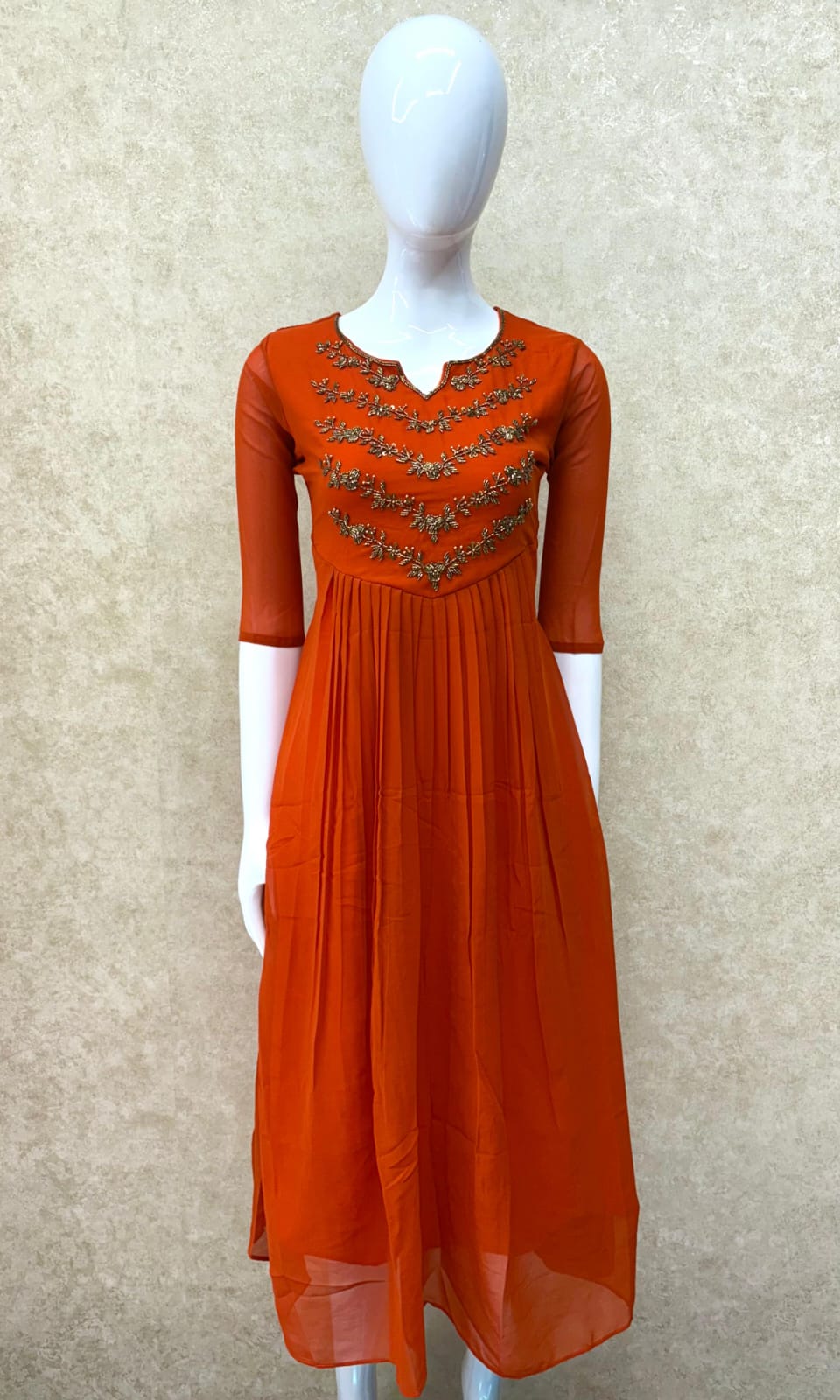 Heavy Handwork Party wear -V456