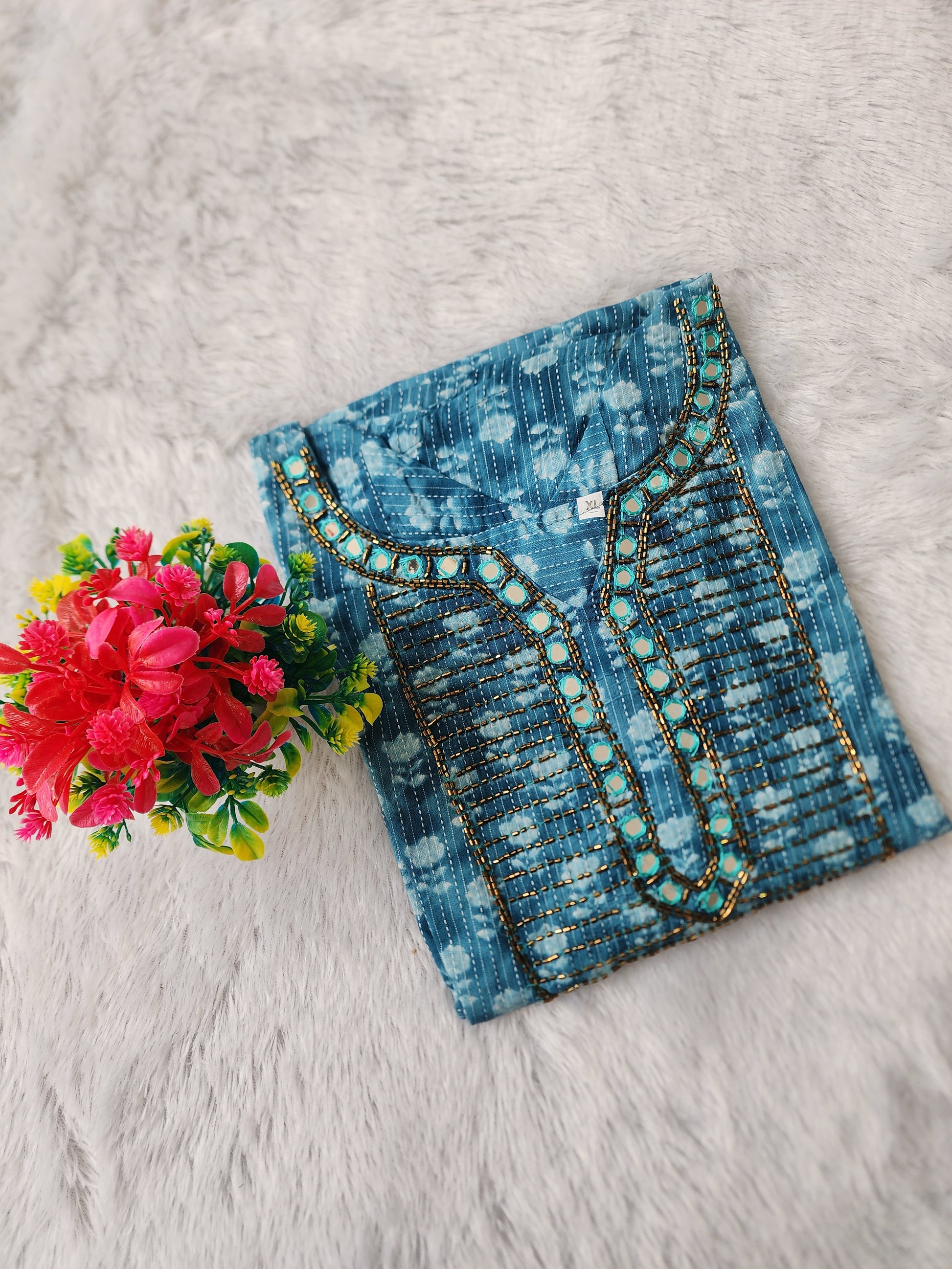 Kantha cotton -V433
