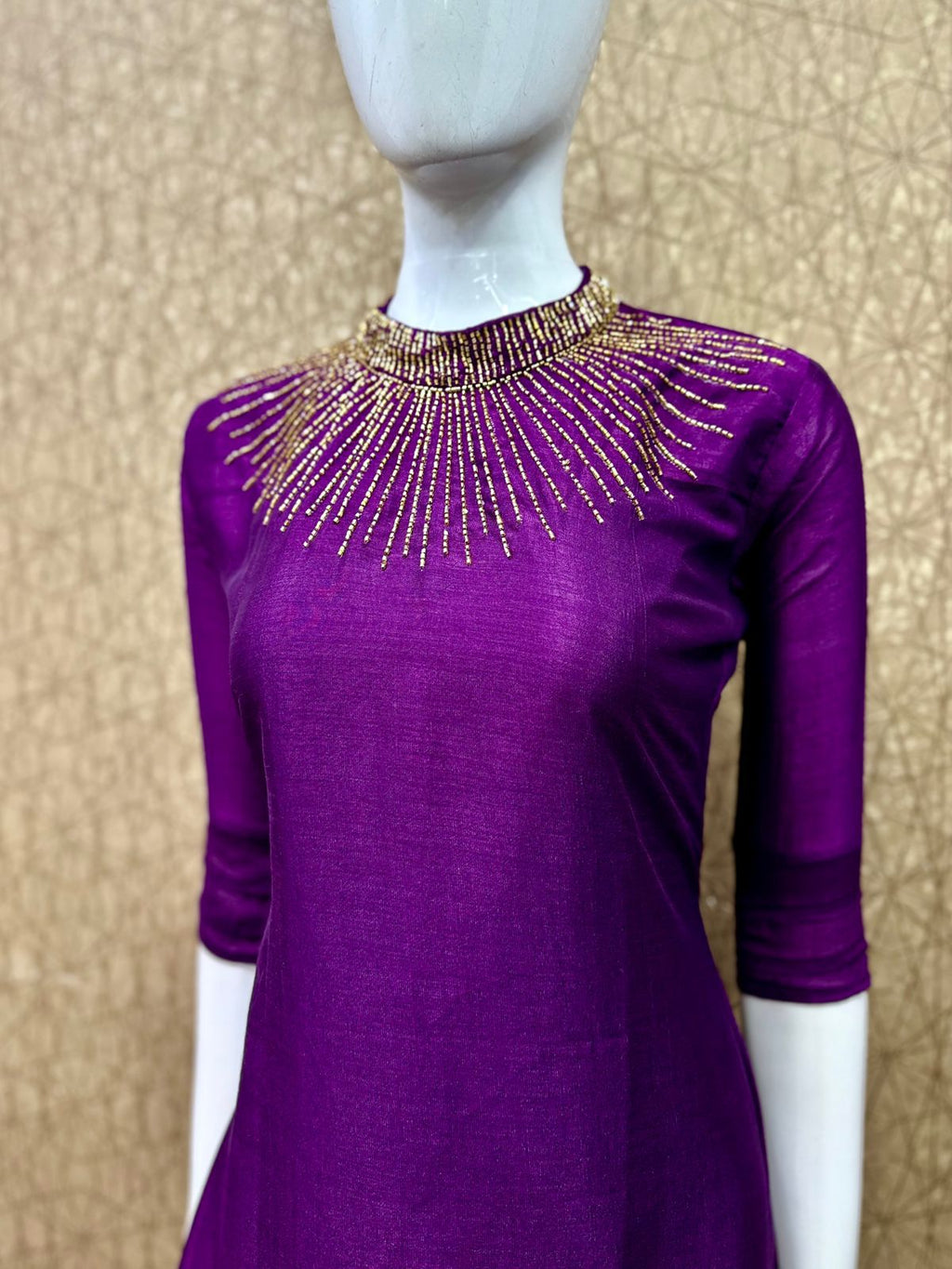 Vichithra Handwork kurti- V110