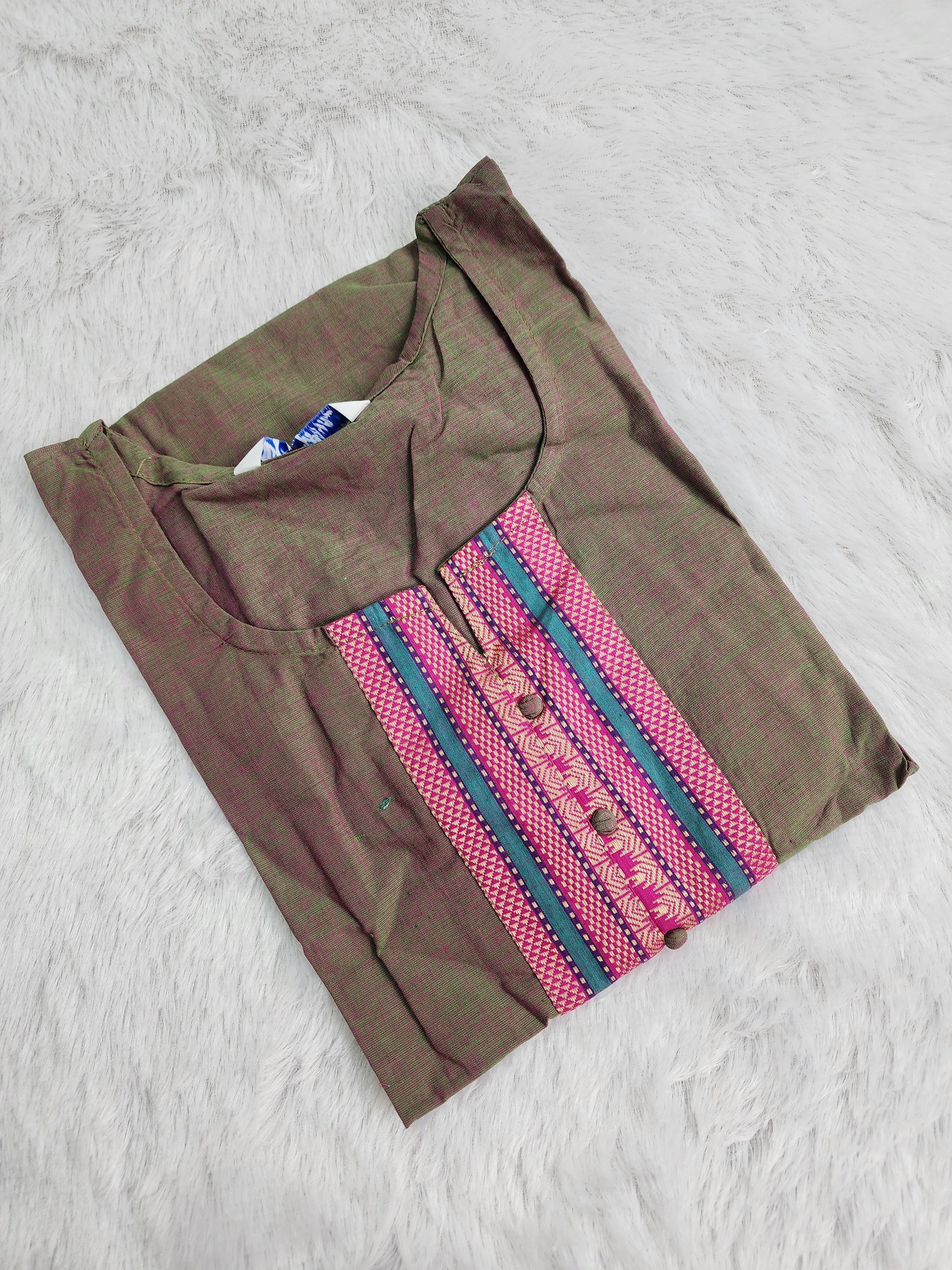 Cotton kurti -V379