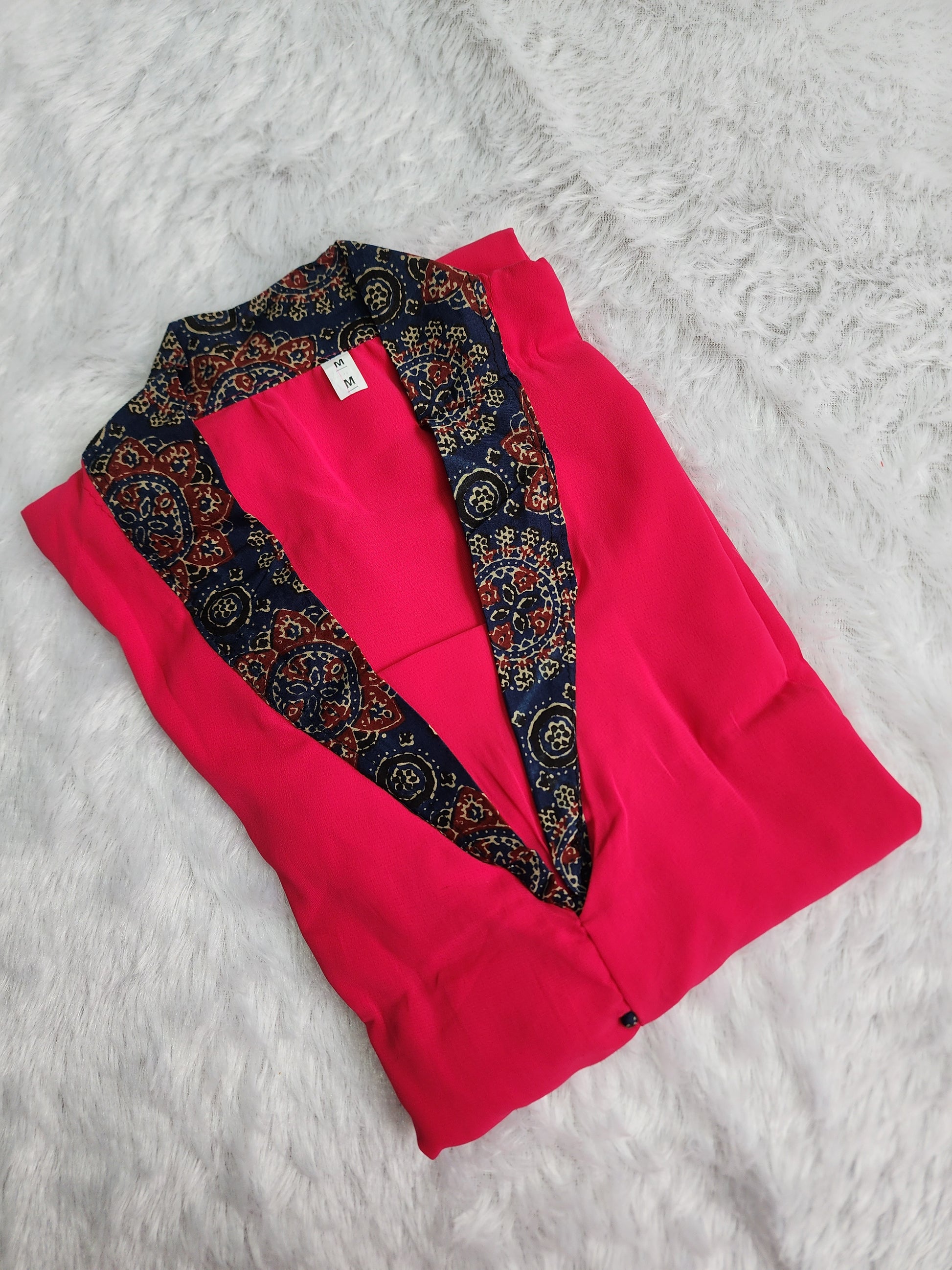 Georgette Kurti-V402