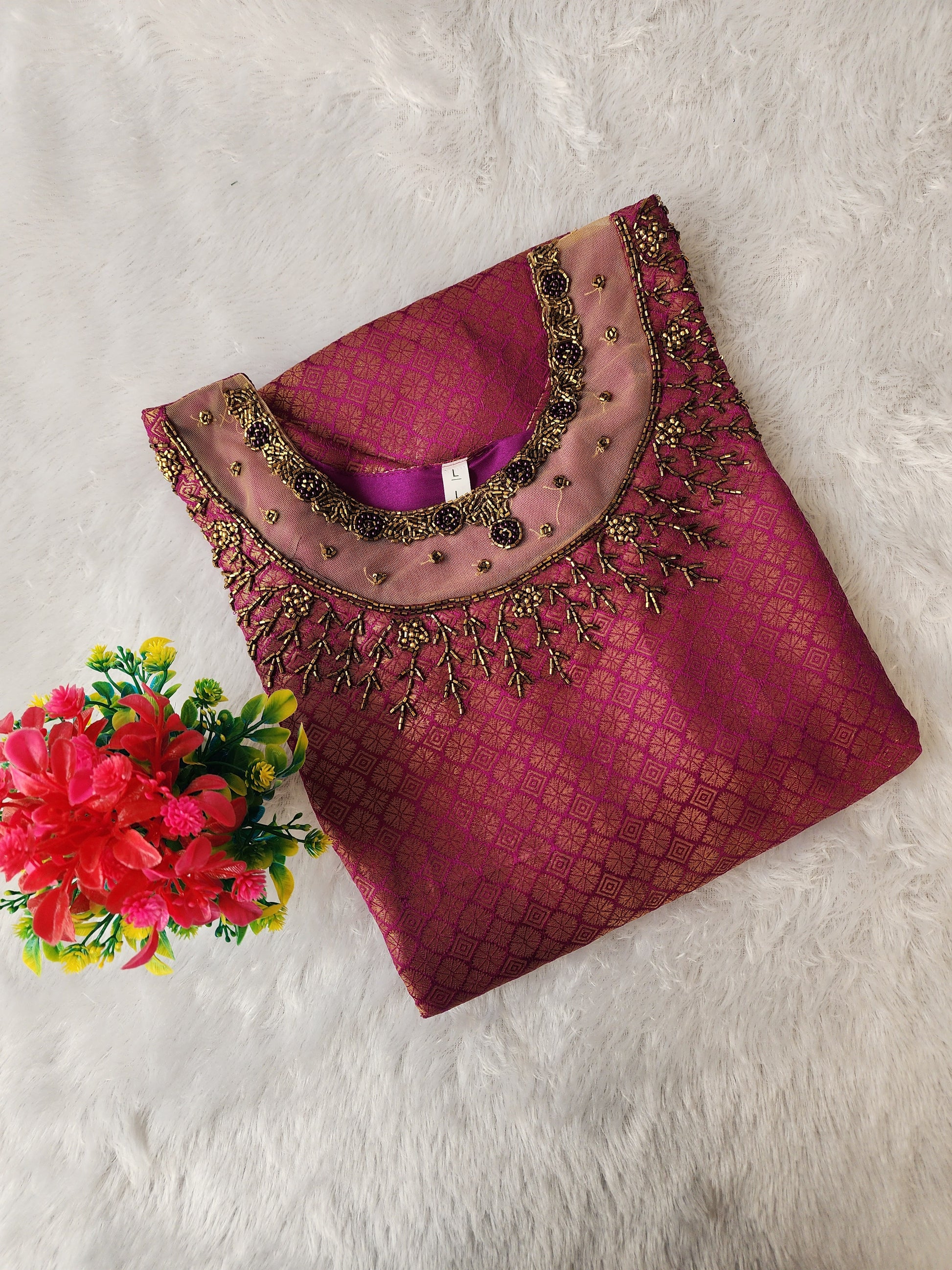 Brocade kurti -V428