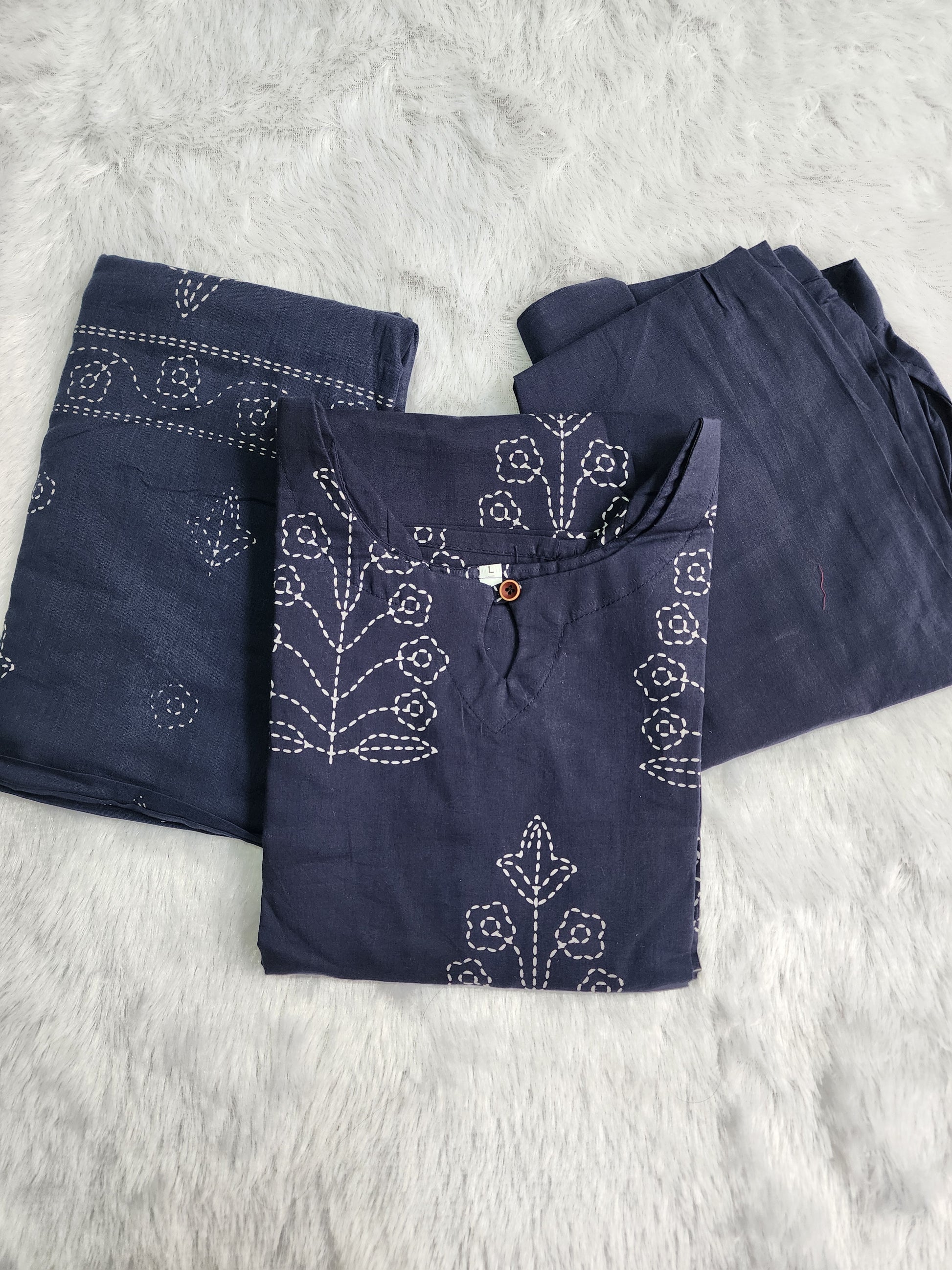Cotton suit set -V404