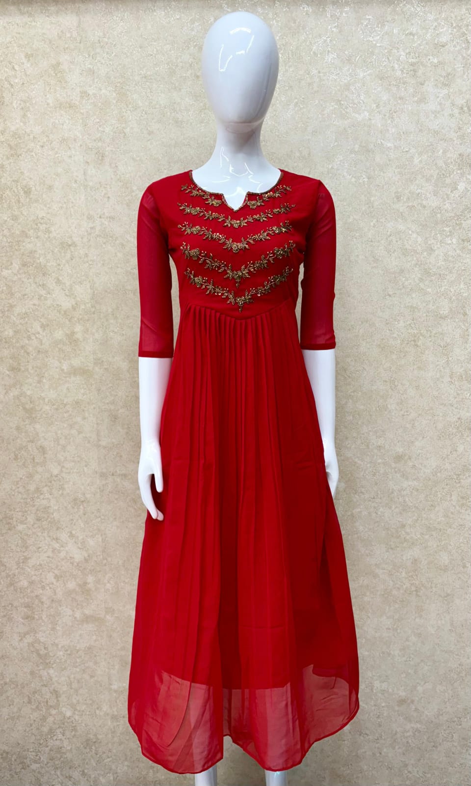 Heavy Handwork Party wear -V456