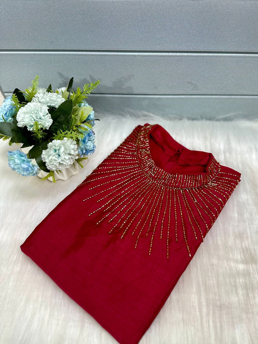 Vichithra Handwork kurti- V110