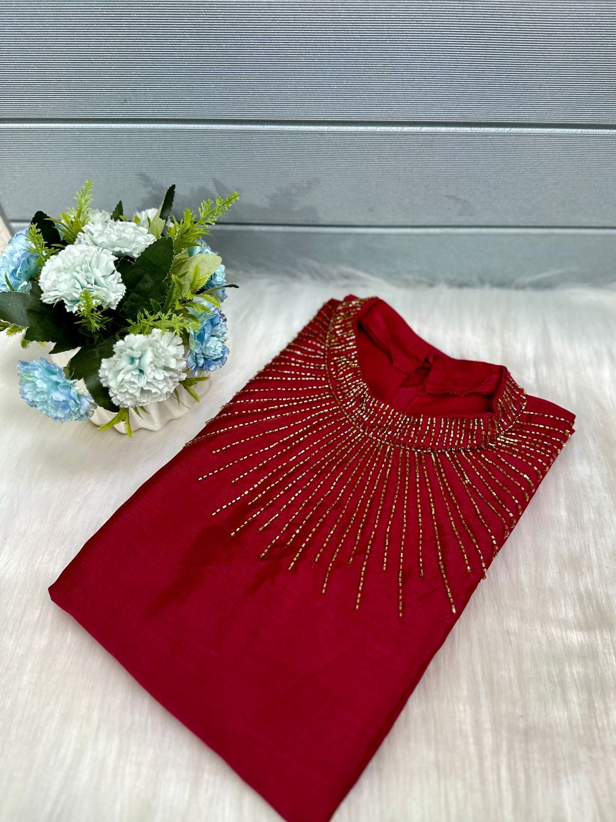Vichithra Handwork kurti- V110